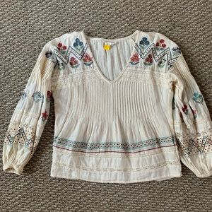 Anthropologie chambray top